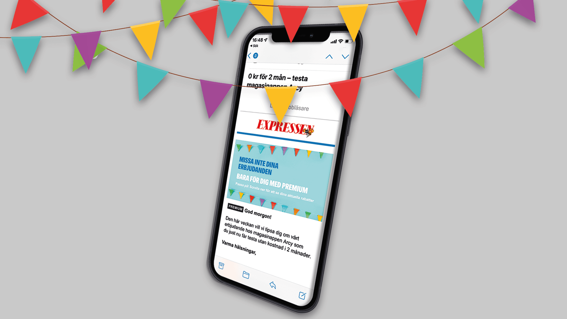 newsletter Erbjudanden